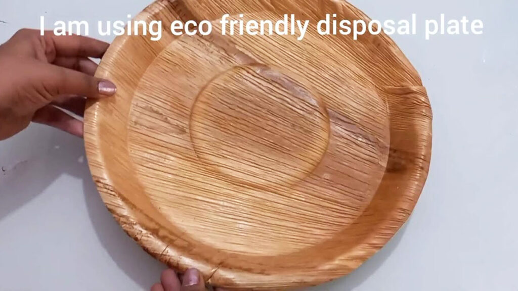 Eco-friendly plates craft.
Make beautiful set of 3 wall decor from waste Cds and Eco friendly paper plate
