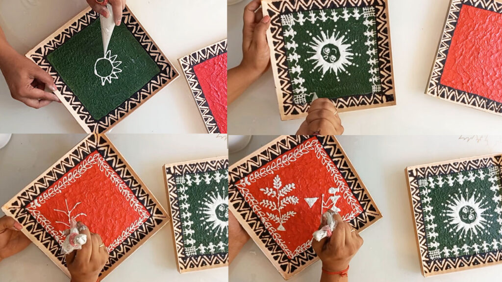 Warli painting for beginners